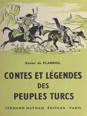 cover image of Contes et légendes des peuples turcs